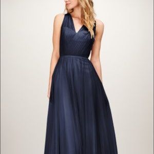 Theia Arya bridesmaid Dress in navy Tulle